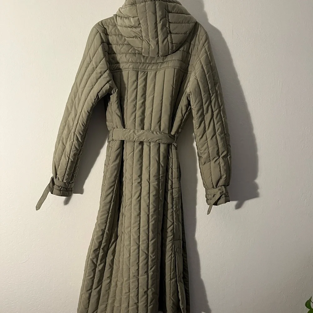 Slim cut puffy long coat with lots of features 8 by Yoox - Picture 4 of 6